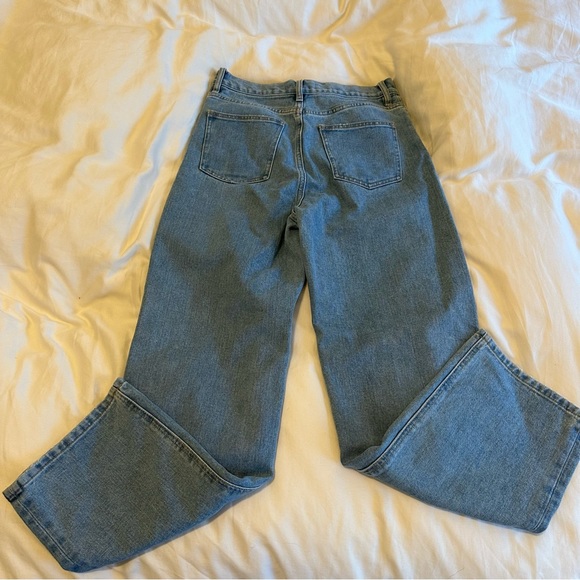 Oak + Fort High Waisted Wide Leg Jeans 27 - Picture 5 of 5